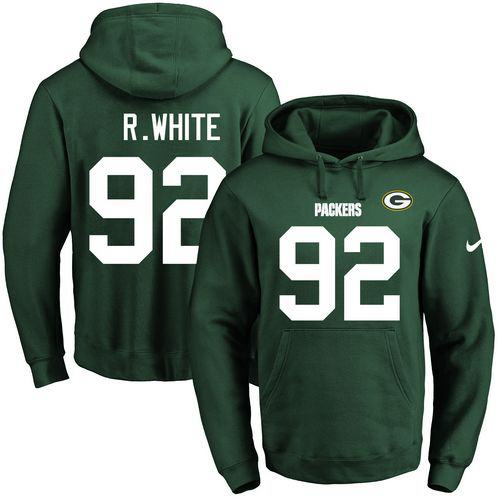 Nike Packers 92 Reggie White Green Men's Pullover Hoodie Nike Packers 92 Reggie White Green Men's Pullover Hoodie