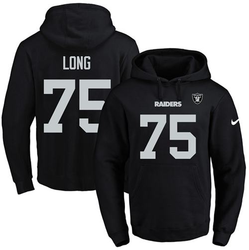 Nike Raiders 75 Howie Long Black Men's Pullover Hoodie