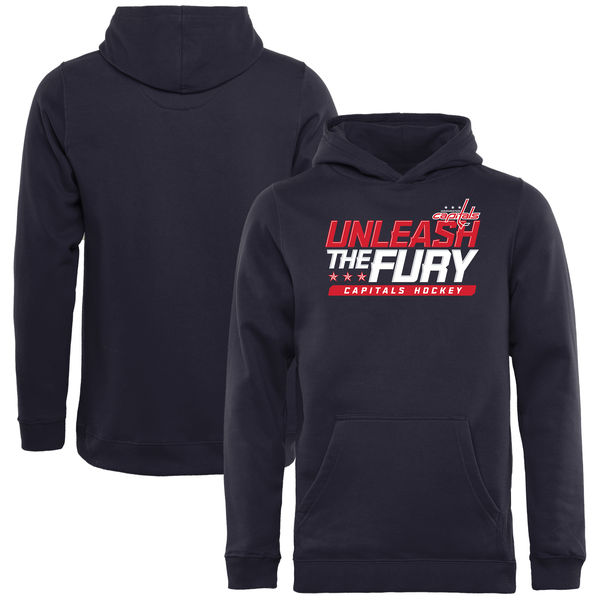 Washington Capitals Hometown Collection The Fury Pullover Hoodie Navy