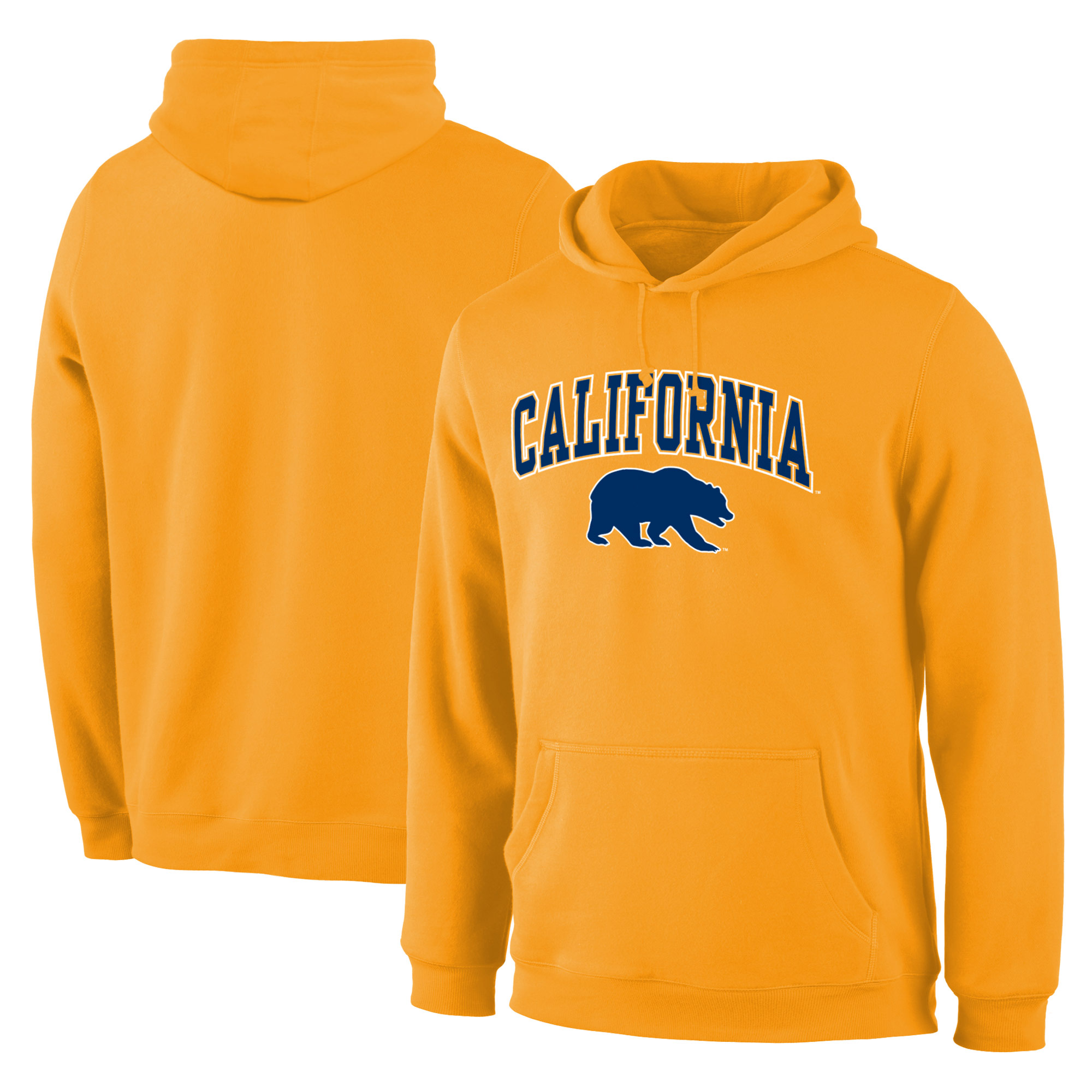 Cal Bears Gold Campus Pullover Hoodie