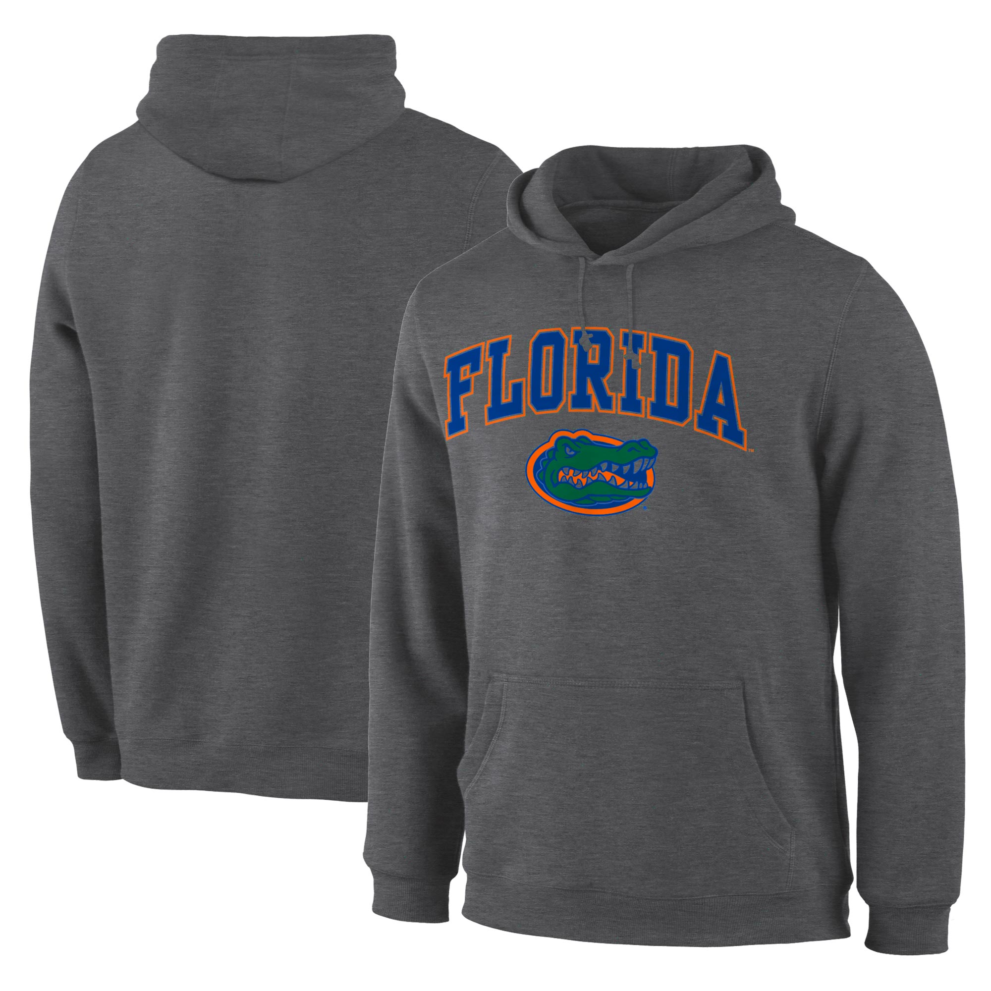 Florida Gators Charcoal Campus Pullover Hoodie - Click Image to Close