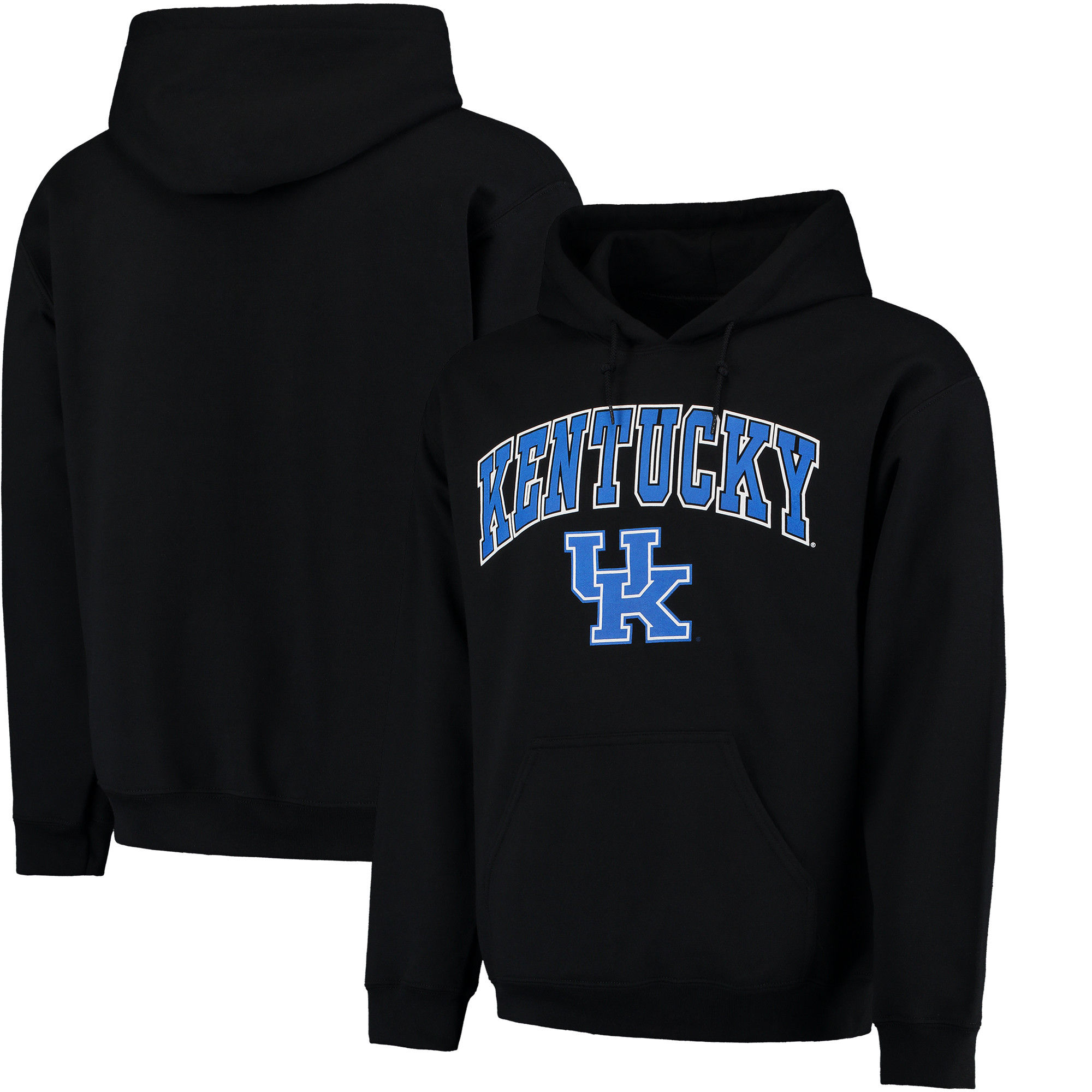 Kentucky Wildcats Black Campus Pullover Hoodie