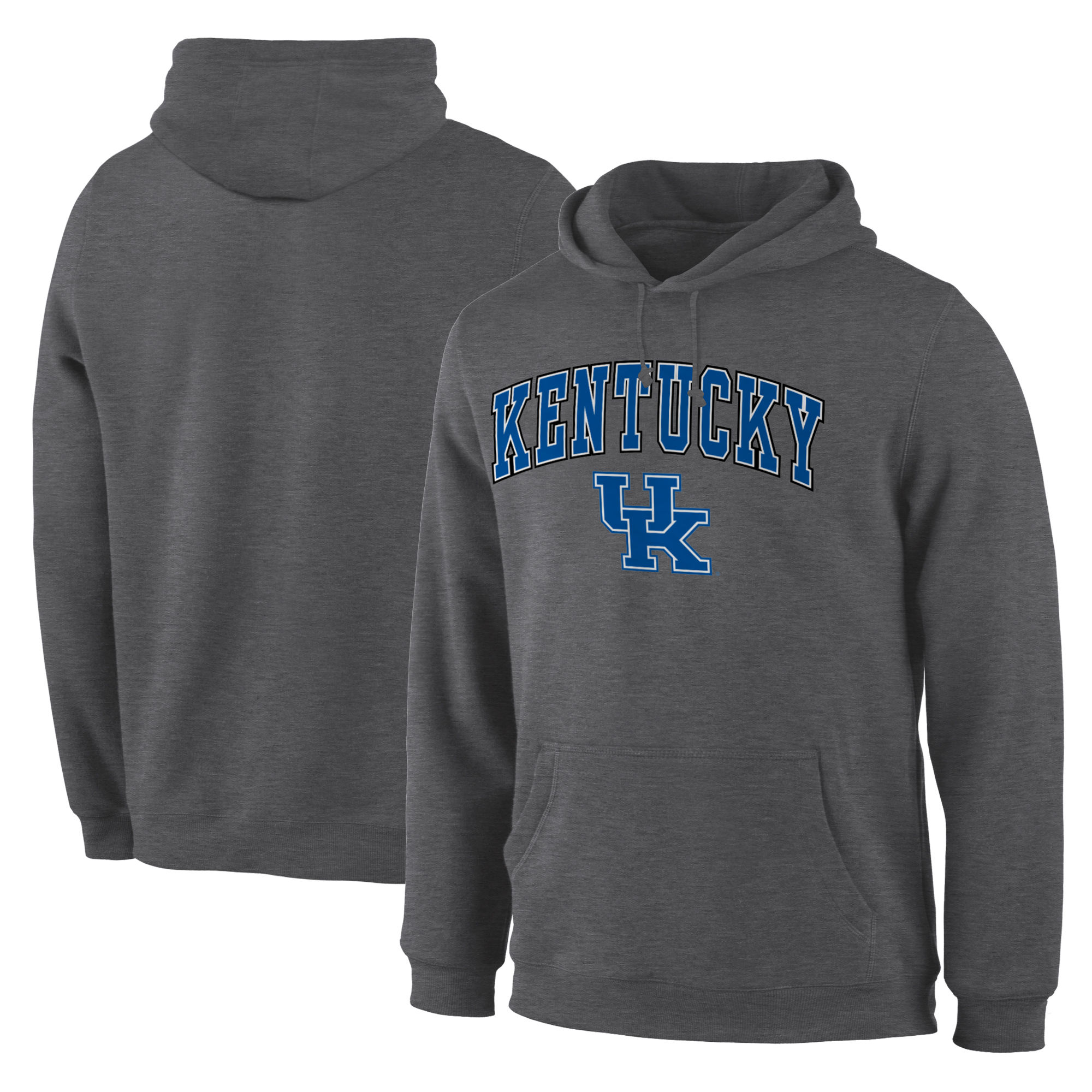 Kentucky Wildcats Charcoal Campus Pullover Hoodie