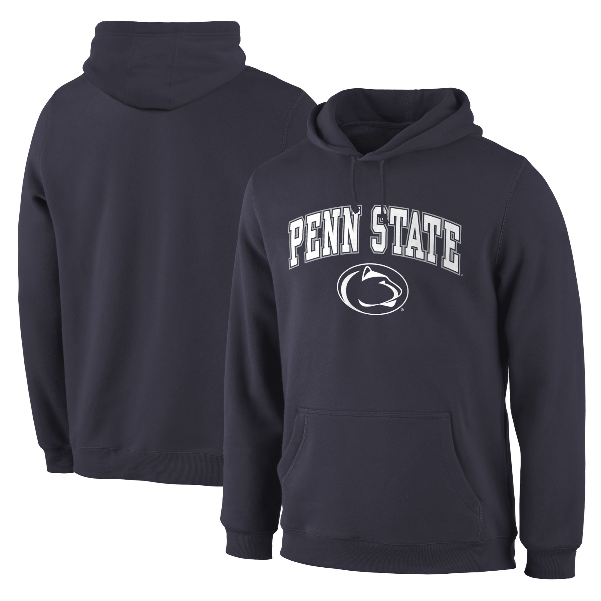 Penn State Nittany Lions Navy Campus Pullover Hoodie - Click Image to Close
