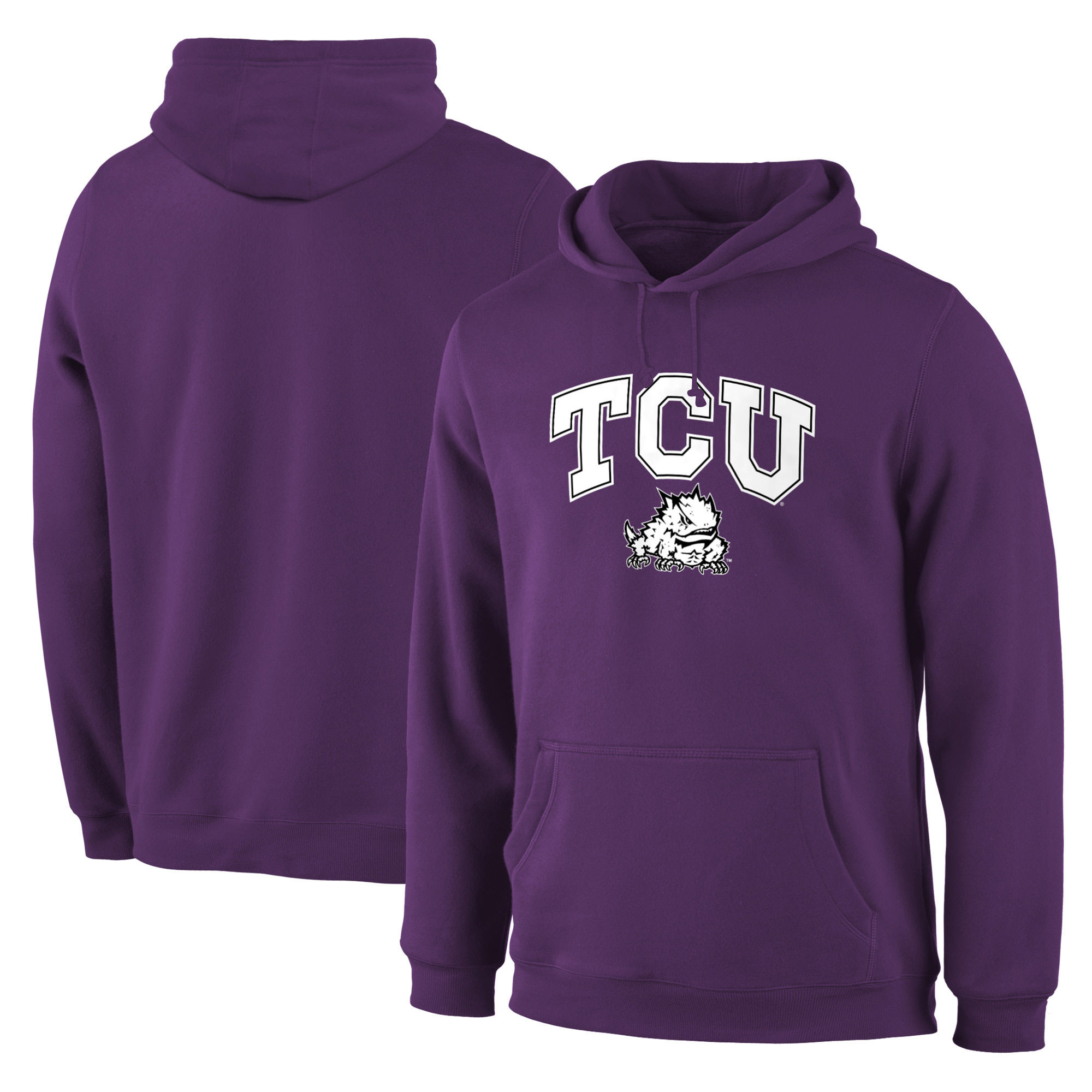 TCU Horned Frogs Purple Campus Pullover Hoodie