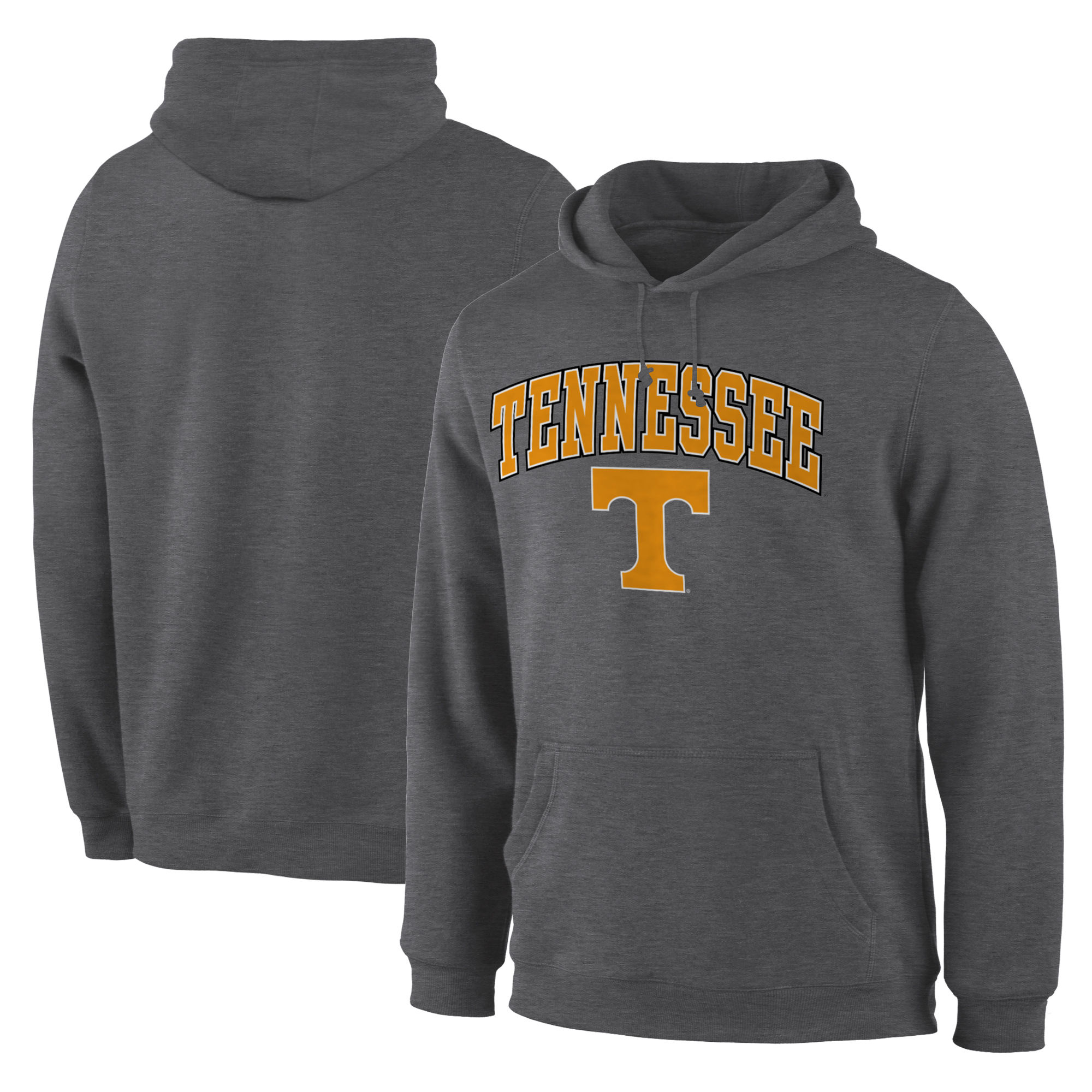 Tennessee Volunteers Charcoal Campus Pullover Hoodie - Click Image to Close