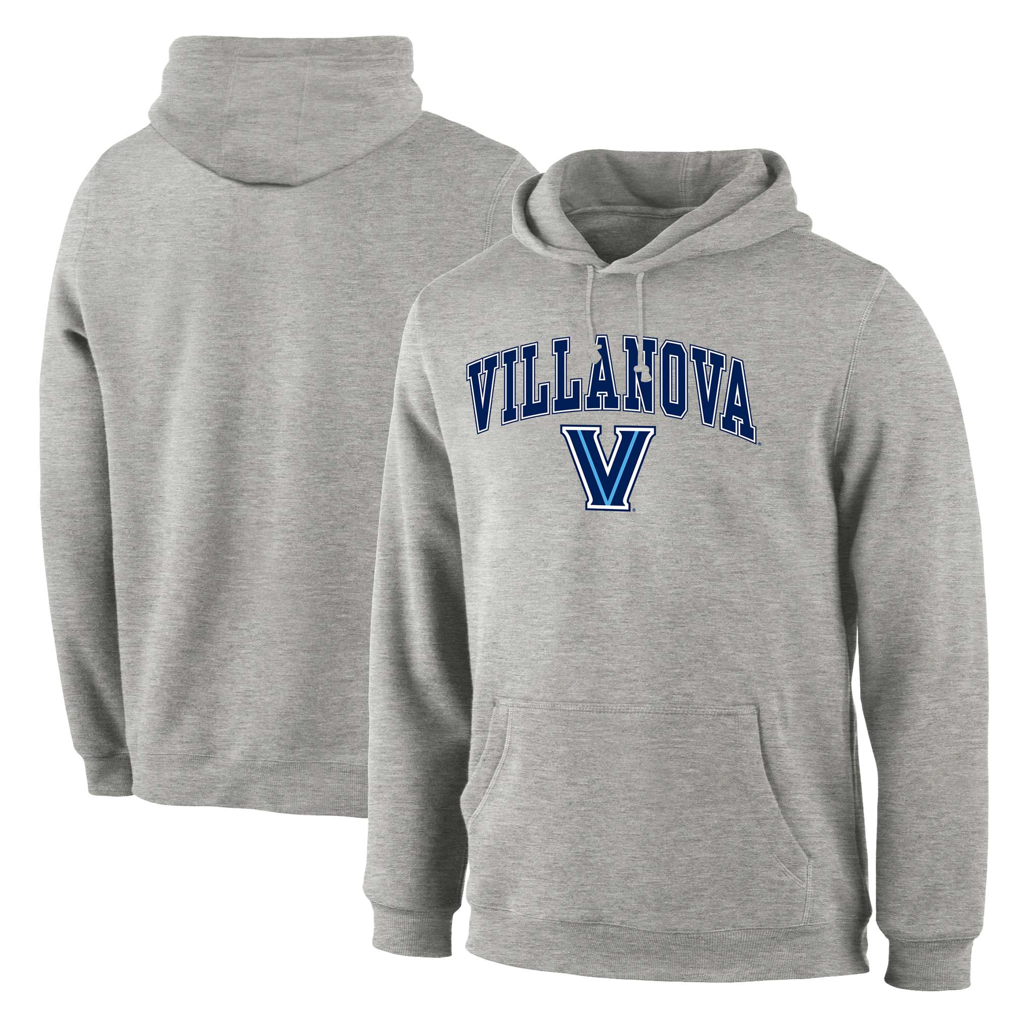 Villanova Wildcats Grey Campus Pullover Hoodie