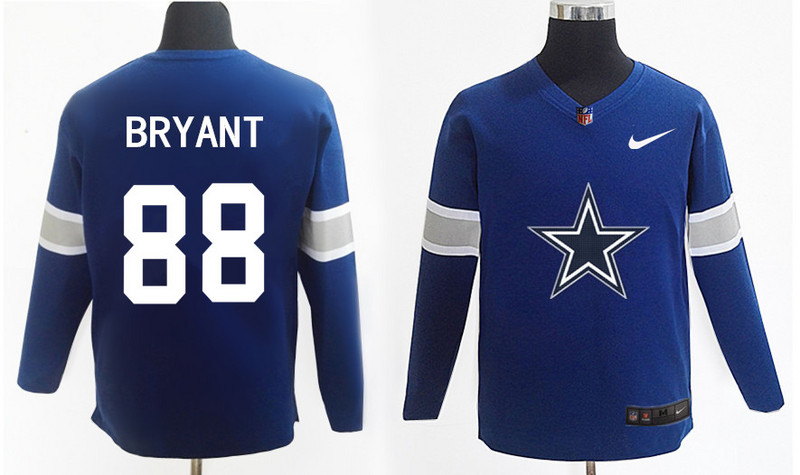 Nike Cowboys 88 Dez Bryant Navy Knit Sweater