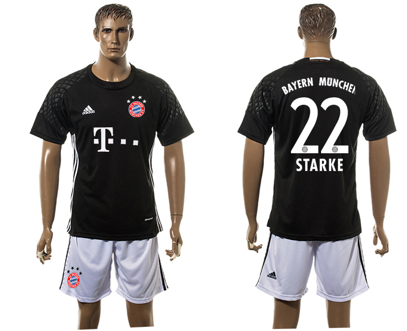 2015-16 Bayern Munich 22 STARKE Goalkeeper Jersey