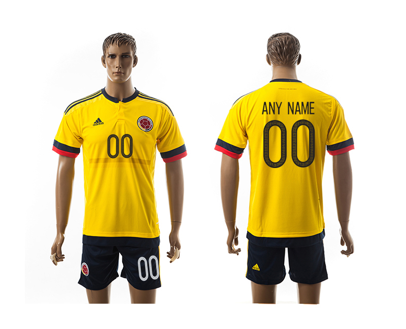 2016-17 Colombia Home Customized Jersey