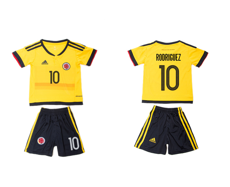 2016-17 Colombia 10 RODRIGUEZ Home Youth Jersey