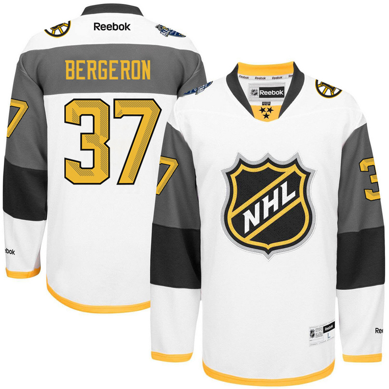 Bruins 37 Patrice Bergeron White 2016 All-Star Premier Jersey
