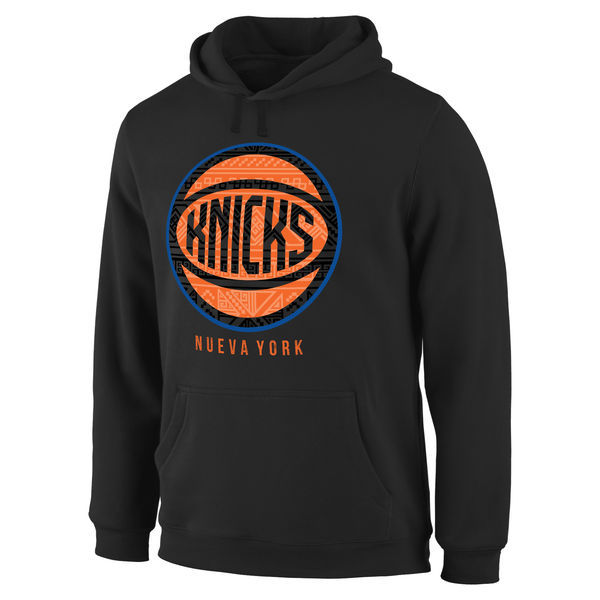 Knicks Team Logo Black Pullover Hoodie