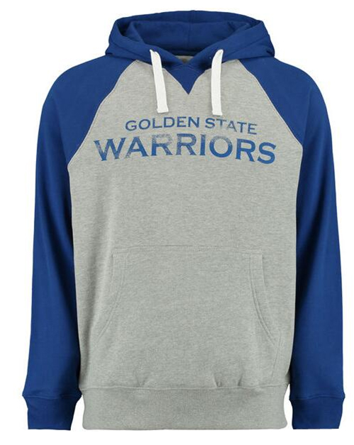 Warriors Team Grey Pullover Hoodie