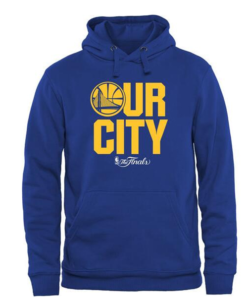 Warriors Ur City Blue Pullover Hoodie