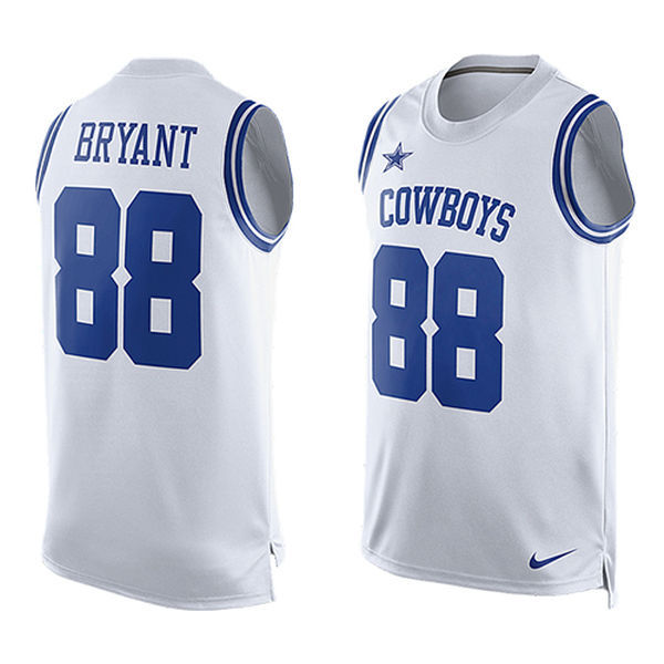 Nike Cowboys 88 Dez Bryant Player Name & Number Tank Top
