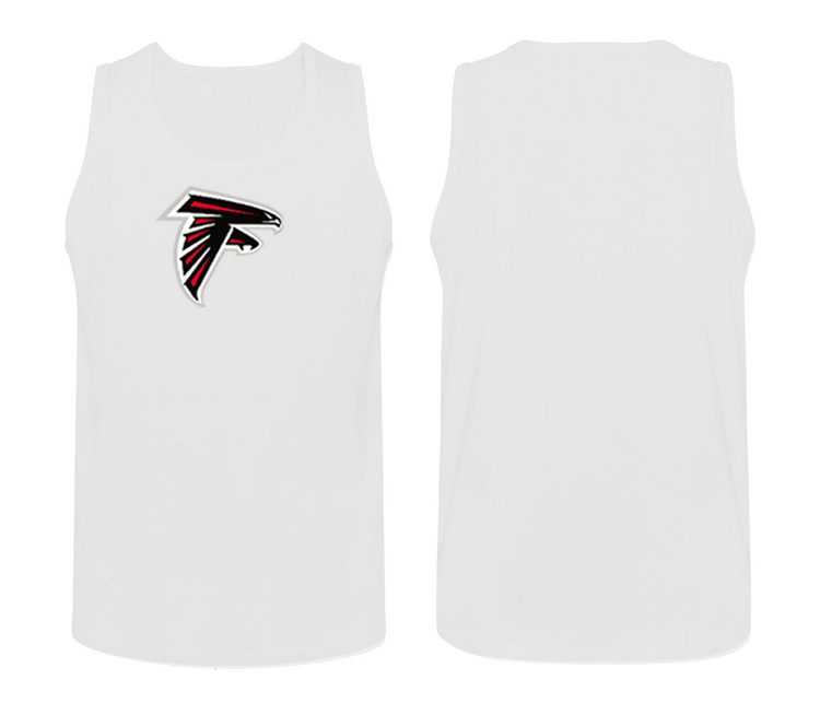 Nike Atlanta Falcons Fresh Logo Men's Tank Top White - Click Image to Close