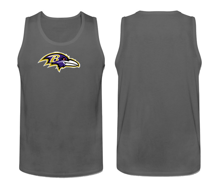 Nike Baltimore Ravens Fresh Logo Men's Tank Top Grey02