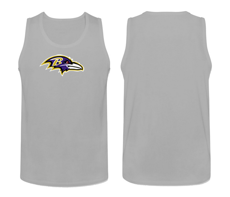 Nike Baltimore Ravens Fresh Logo Men's Tank Top L.Grey02