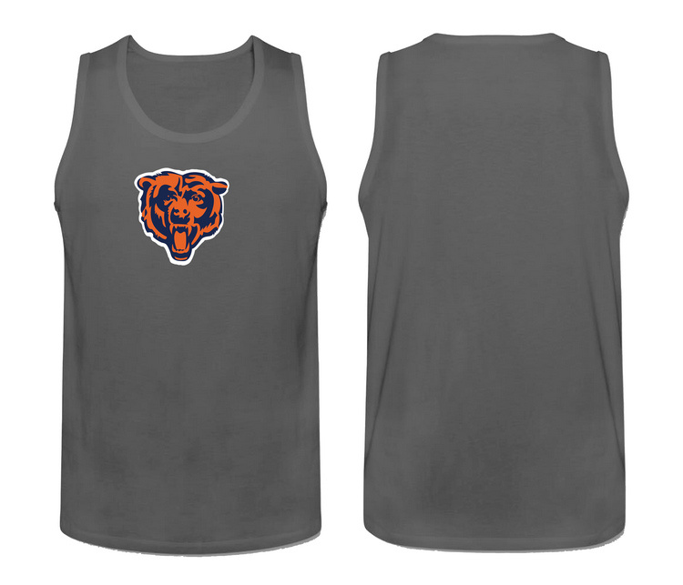 Nike Chicago Bears Fresh Logo Men's Tank Top Grey
