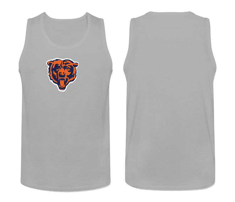 Nike Chicago Bears Fresh Logo Men's Tank Top L.Grey