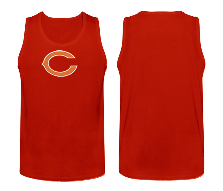 Nike Chicago Bears Fresh Logo Men's Tank Top Red - Click Image to Close