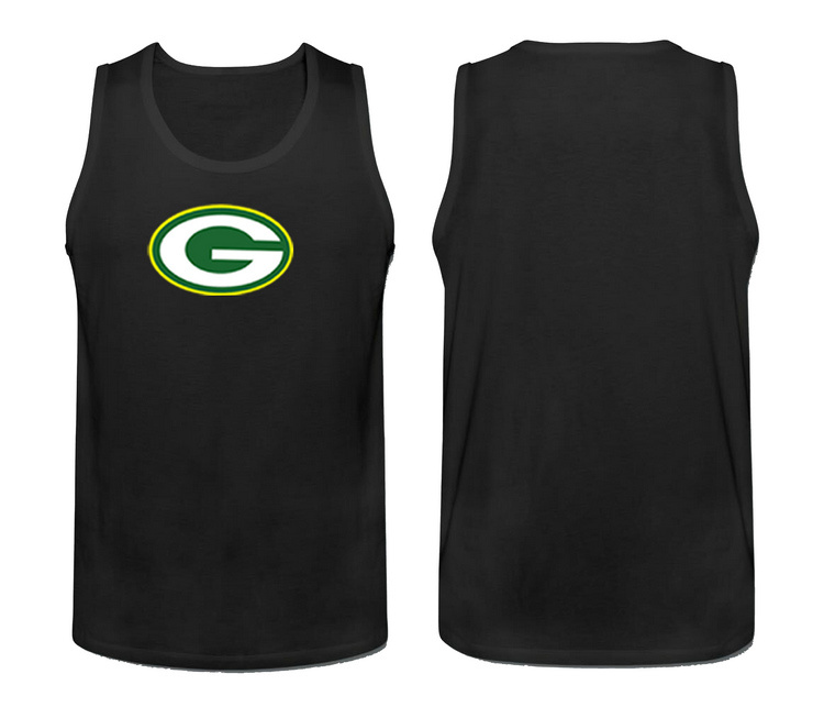 Nike Green Bay Packers Fresh Logo Men's Tank Top Black