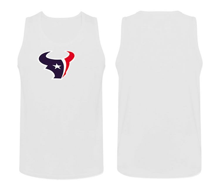 Nike Houston Texans Fresh Logo Men's Tank Top White