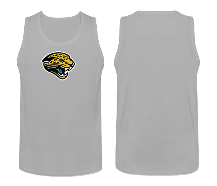 Nike Jacksonville Jaguars Fresh Logo Men's Tank Top L.Grey - Click Image to Close
