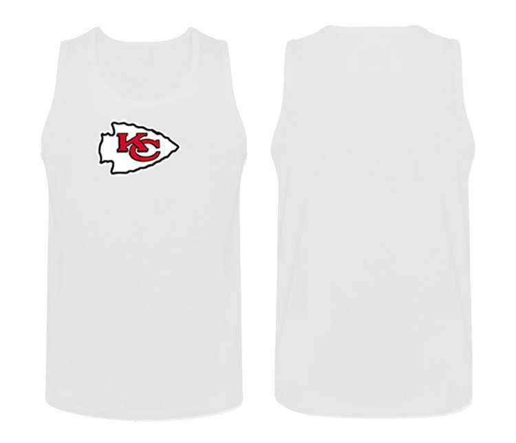 Nike Kansas City Chiefs Fresh Logo Men's Tank Top White
