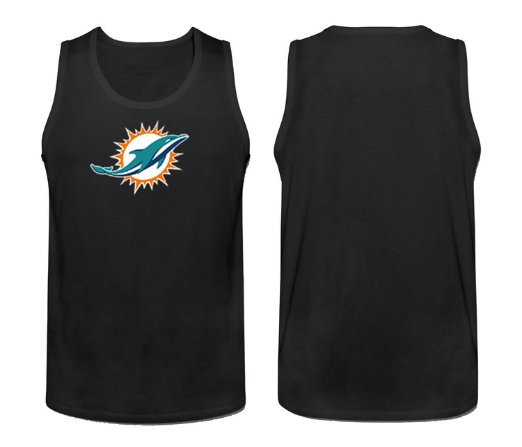 Nike Miami Dolphins Fresh Logo Men's Tank Top Black