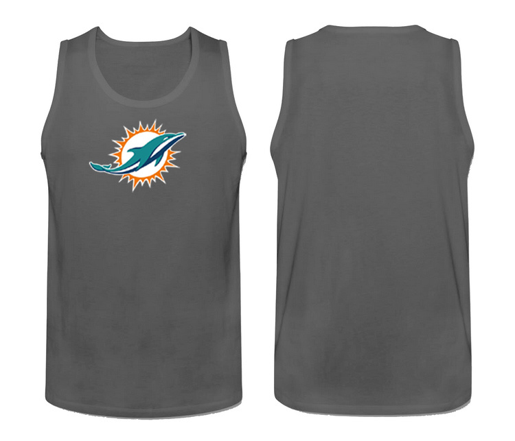 Nike Miami Dolphins Fresh Logo Men's Tank Top Grey