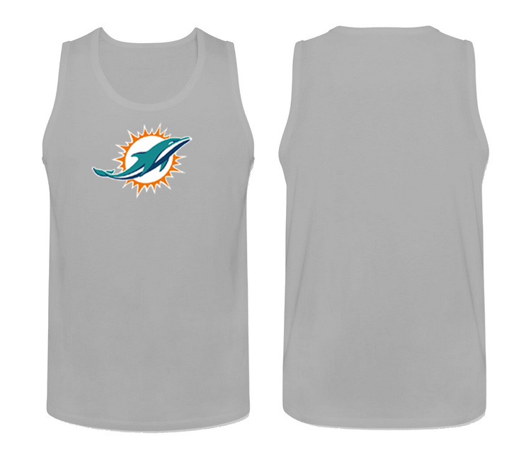 Nike Miami Dolphins Fresh Logo Men's Tank Top L.Grey