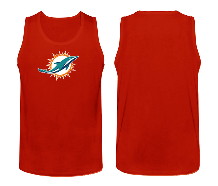 Nike Miami Dolphins Fresh Logo Men's Tank Top Red