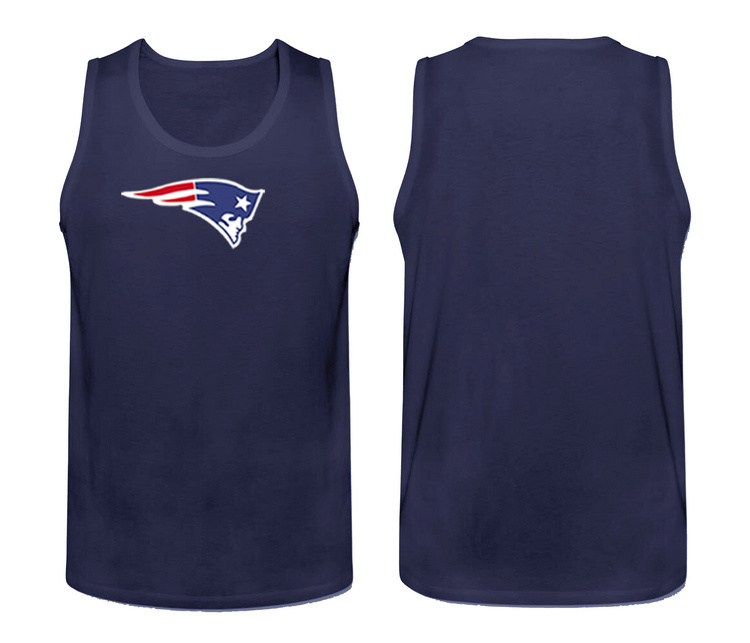 Nike New England Patriots Fresh Logo Men's Tank Top Blue
