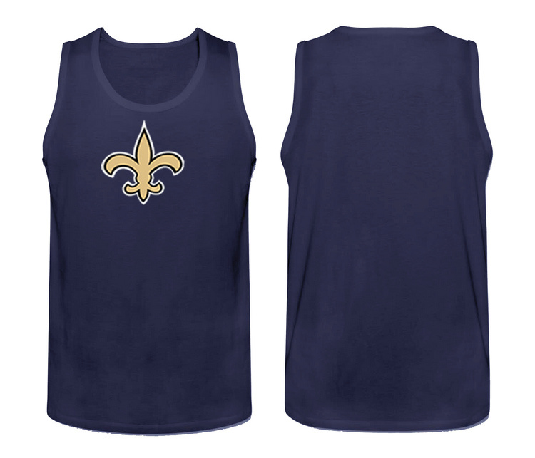 Nike New Orleans Saints Fresh Logo Men's Tank Top Blue