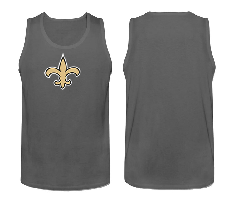 Nike New Orleans Saints Fresh Logo Men's Tank Top Grey
