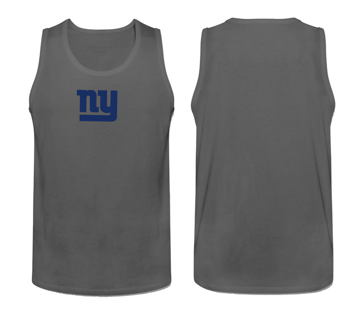 Nike New York Giants Fresh Logo Men's Tank Top Grey - Click Image to Close