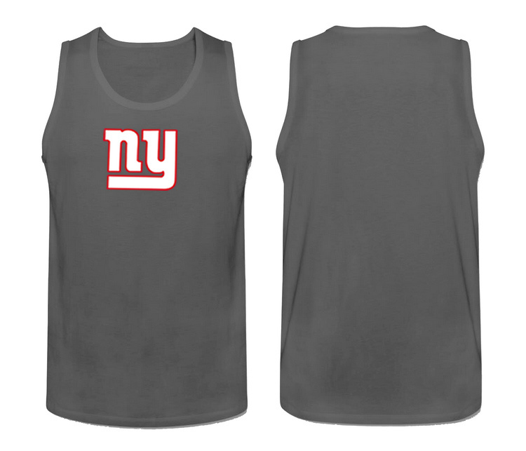Nike New York Giants Fresh Logo Men's Tank Top Grey02 - Click Image to Close
