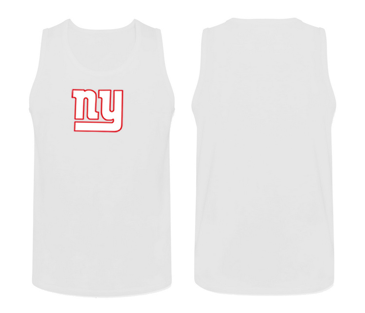Nike New York Giants Fresh Logo Men's Tank Top White02