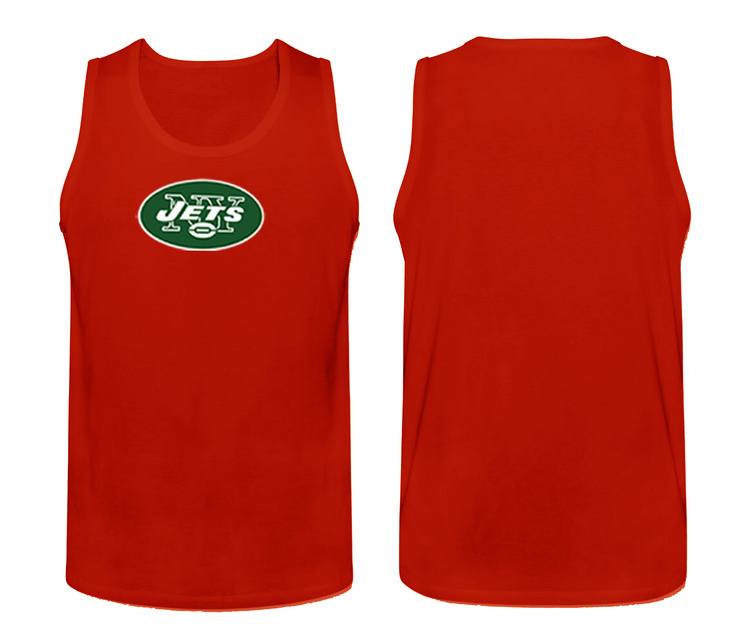 Nike New York Jets Fresh Logo Men's Tank Top Red