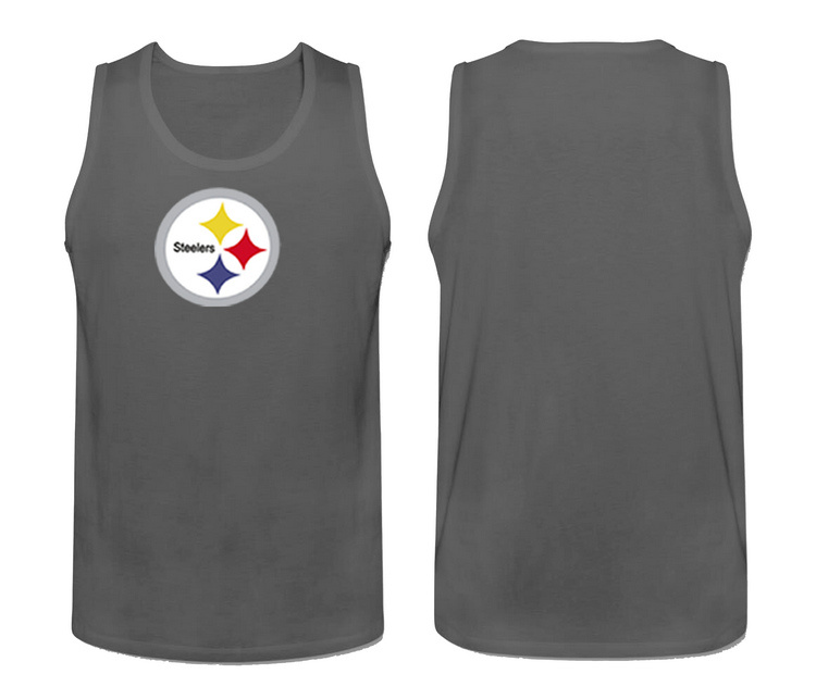 Nike Pittsburgh Steelers Fresh Logo Men's Tank Top Grey