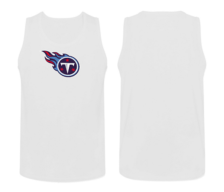 Nike Tennessee Titans Fresh Logo Men's Tank Top White