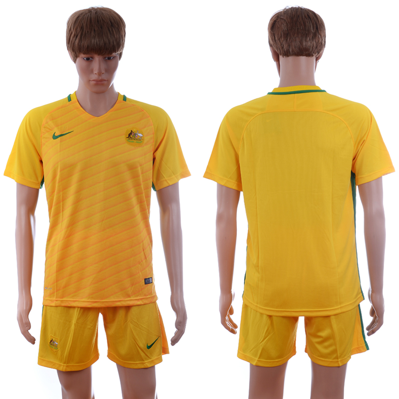 2016-17 Australia Home Soccer Jersey
