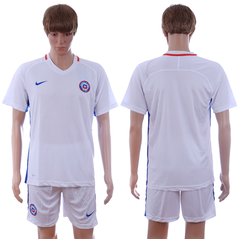 2016-17 Chile Away Soccer Jersey
