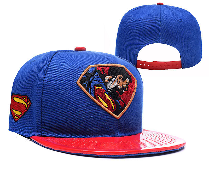 Superman Blue Fashion Adjustable Hat YD