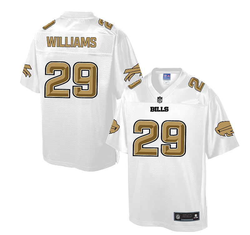 Nike Bills 29 Karlos Williams White Pro Line Elite Jersey