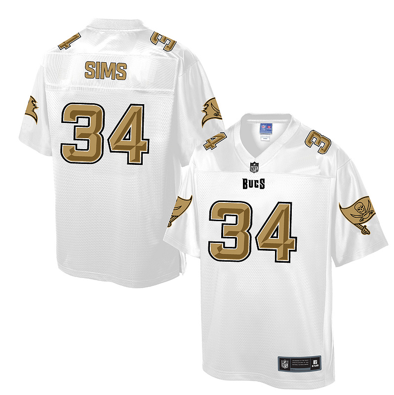 Nike Buccaneers 34 Charles Sims White Pro Line Elite Jersey