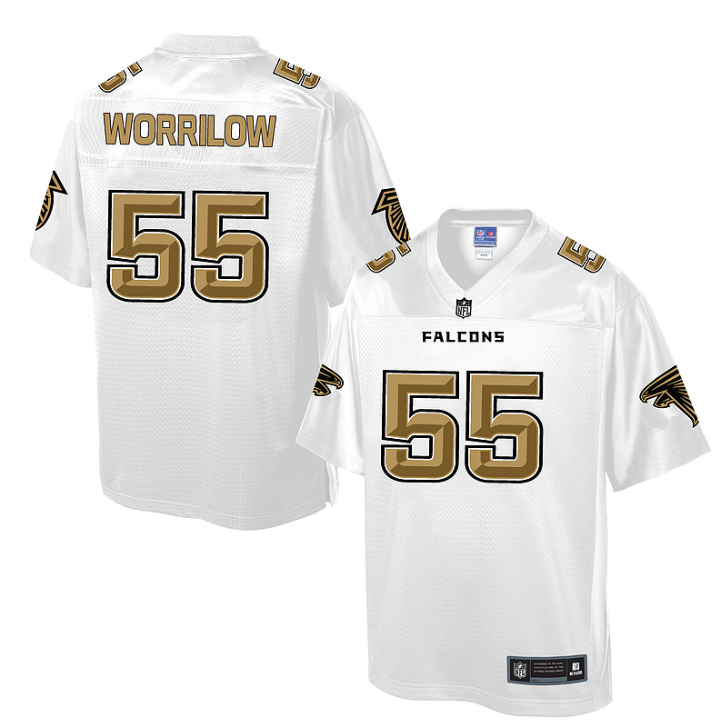 Nike Falcons 55 Paul Worrilow White Pro Line Elite Jersey