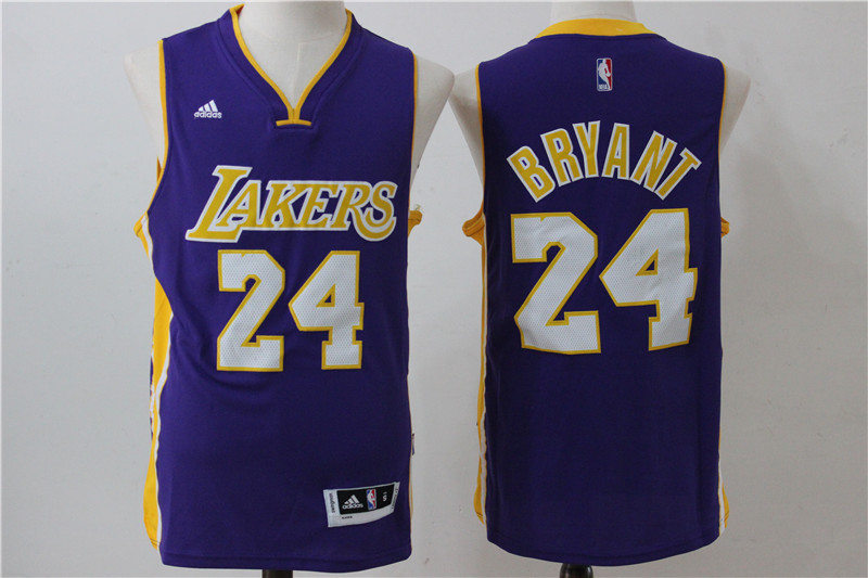 Lakers 24 Kobe Bryant Purple Swingman Jersey